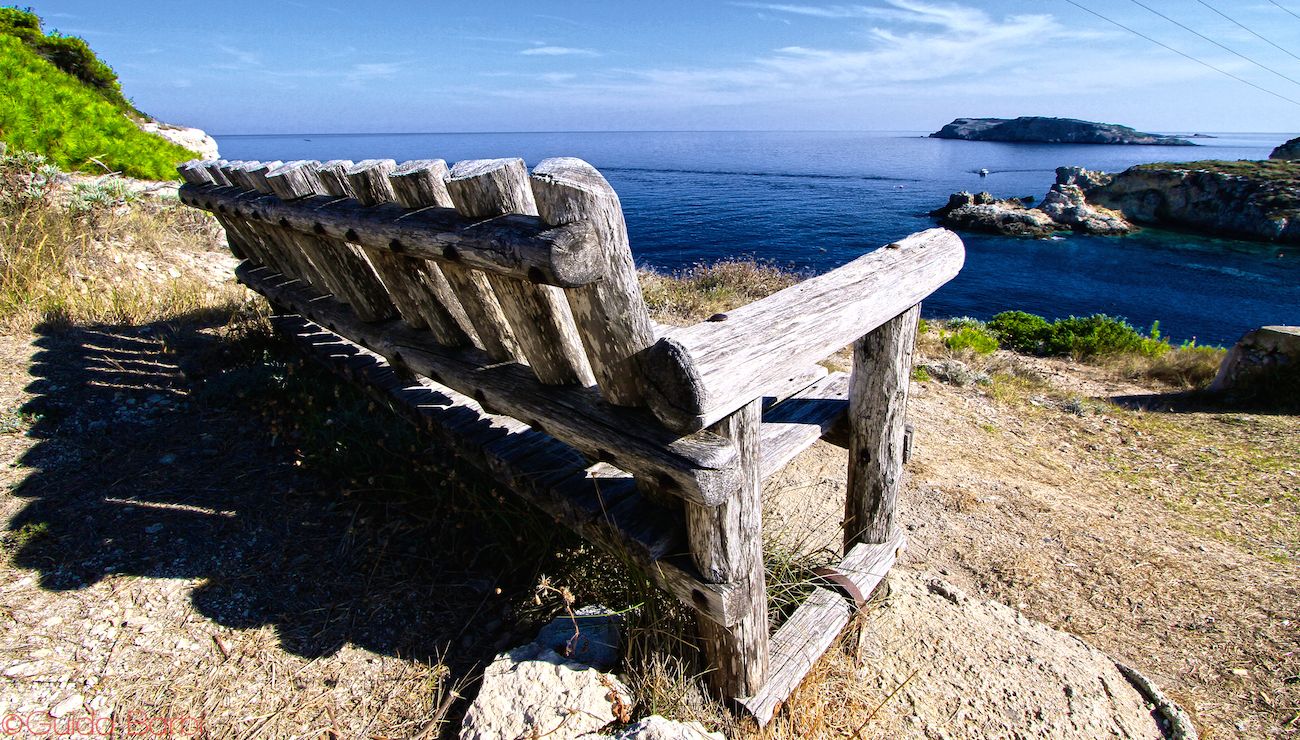 039. Isole Tremiti - San Domino - Vista di Capraia